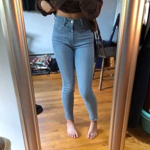levi’s high waisted skinny jeans
